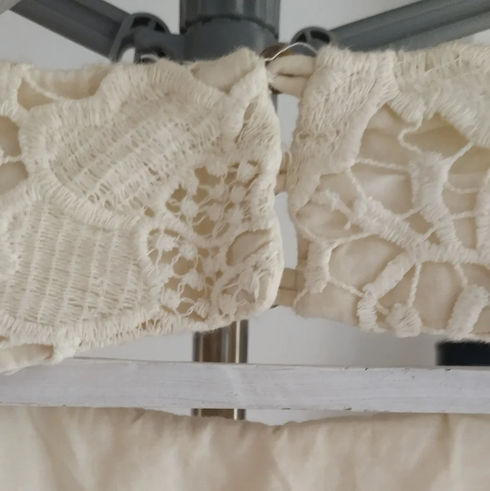 ZARA crochet lace open back sheath dress - Picture 8 of 17